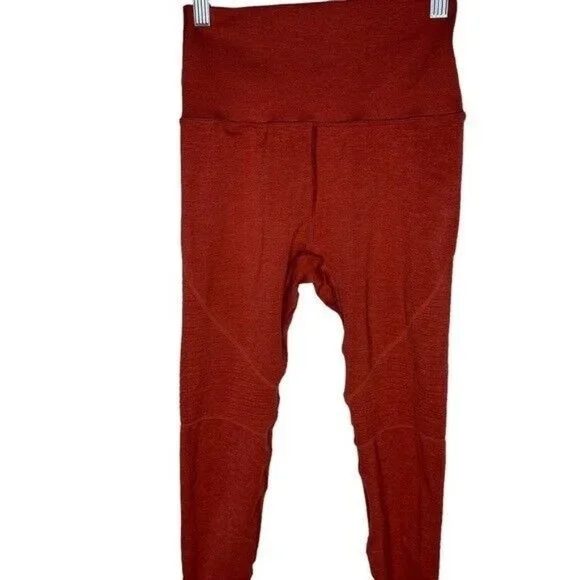 Alphalete OG Revival Leggings Burn Orange Women’s Size Small - Picture 7 of 12
